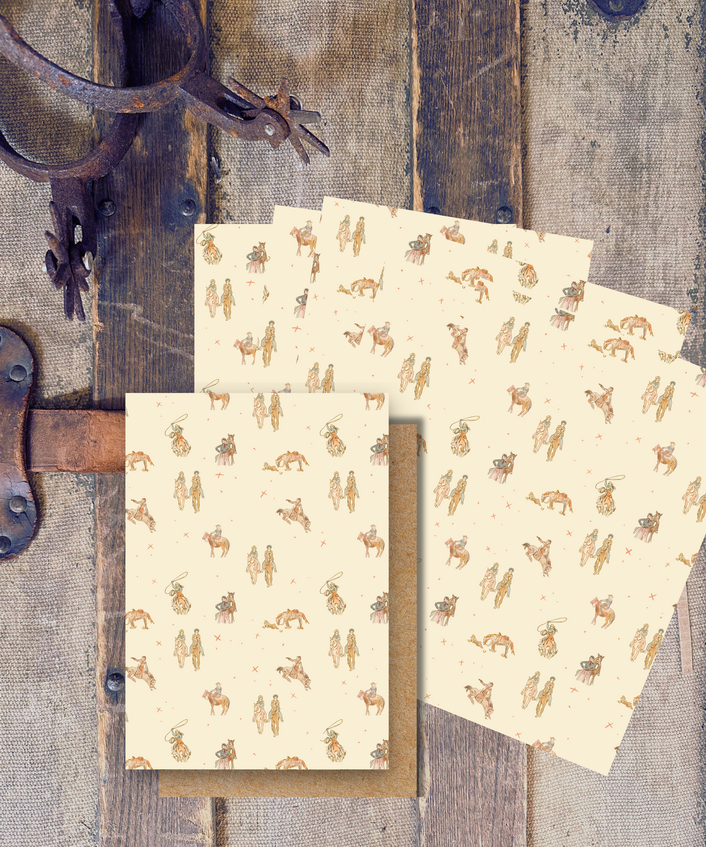 Saddle Club Mini Western Card Set